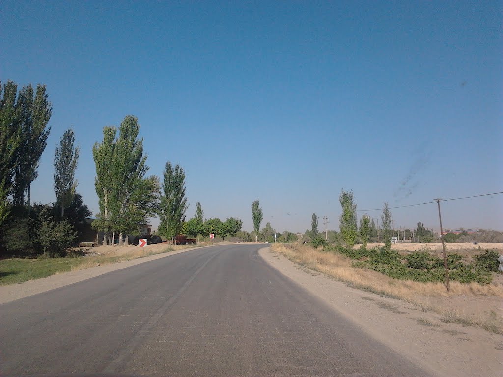 جاده قروه به همدان - ورودی روستای کهارد by ahmad154