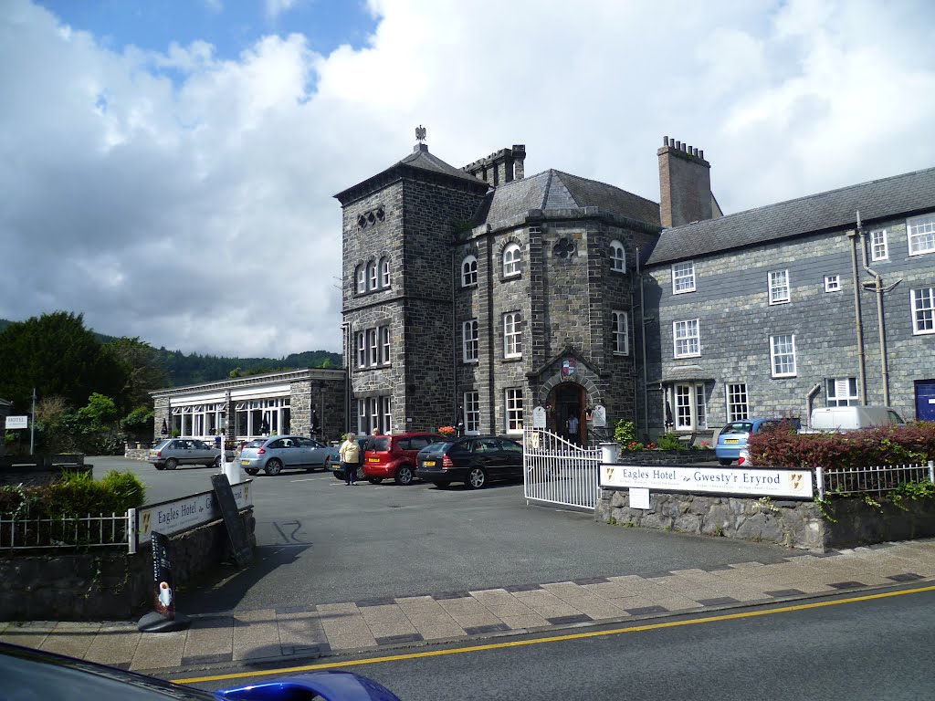 Eagle hotel, llanrwst, north wales, aug. 2012. by Michael & Grace.