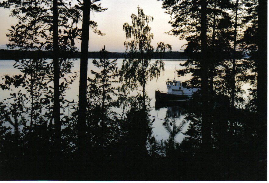 Sunset @ Lake Saimaa by eboumans