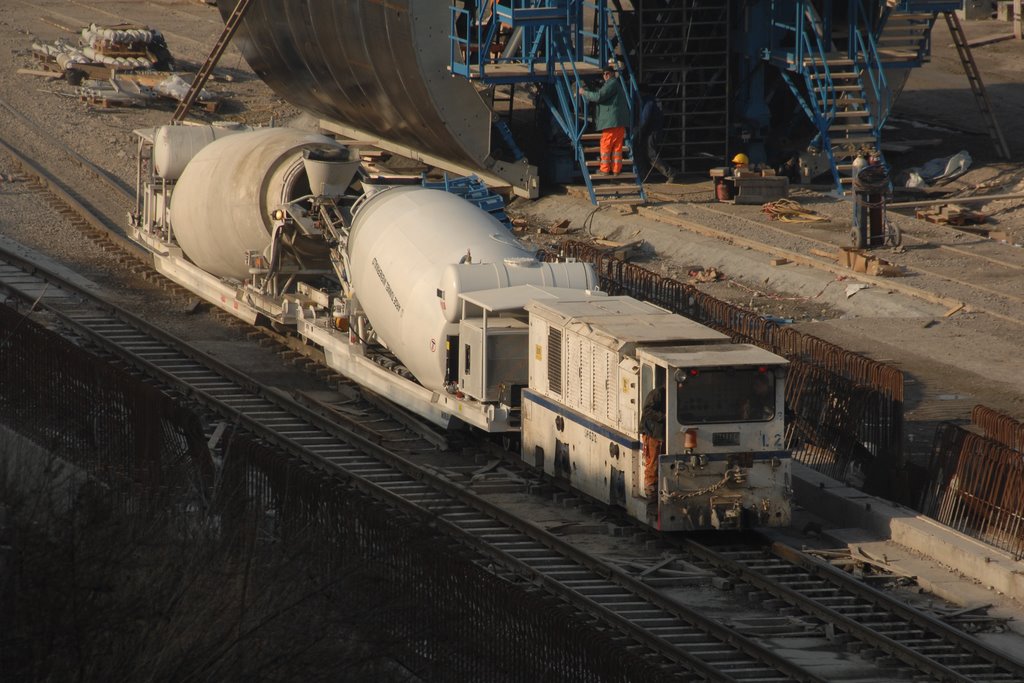 Baustelle HLB - Materialbahn by © Sonny☼