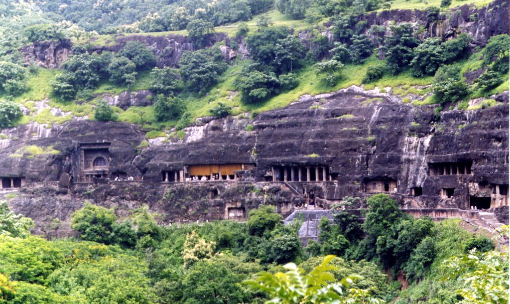 Maharashtra - Ajanta - Caves by Paolo Grassi