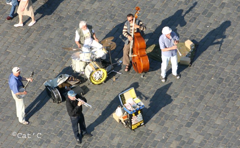 025 Prague depuis tour hotel ville Musique... by Cathy Chevillot