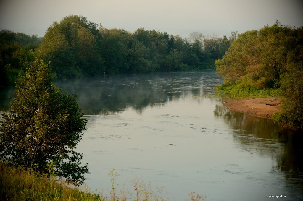 Вид на р. Ирень с моста (Kind on the river of Iren from the bridge) by piplaf