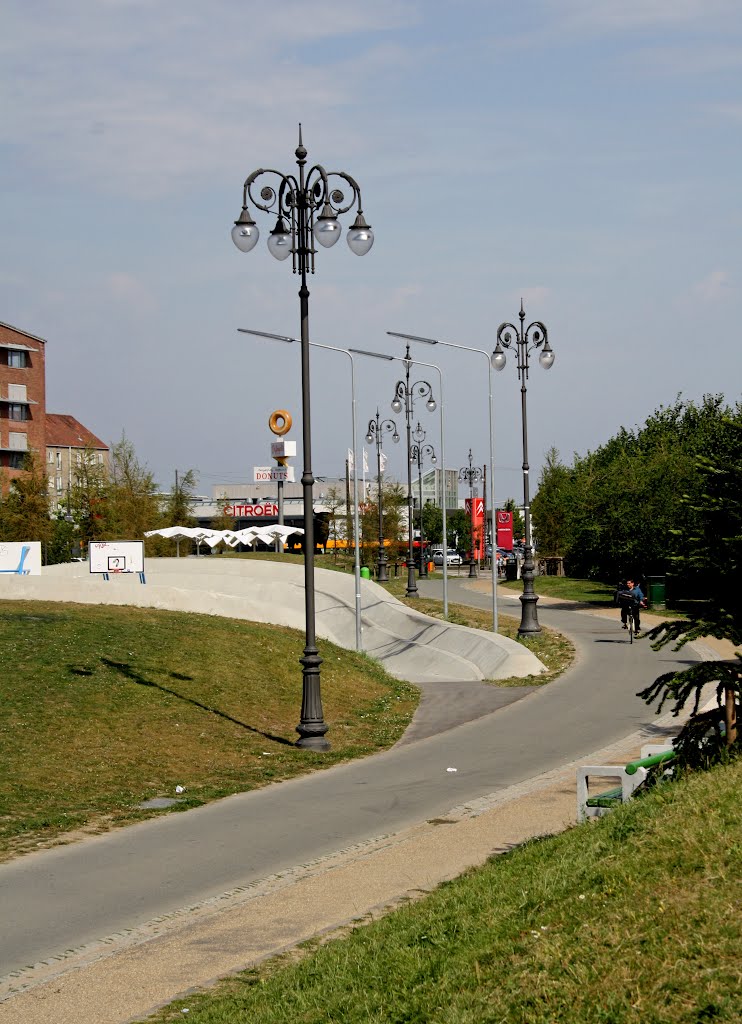 The Super Wedge with Italian lampposts by Benjamin Buemann