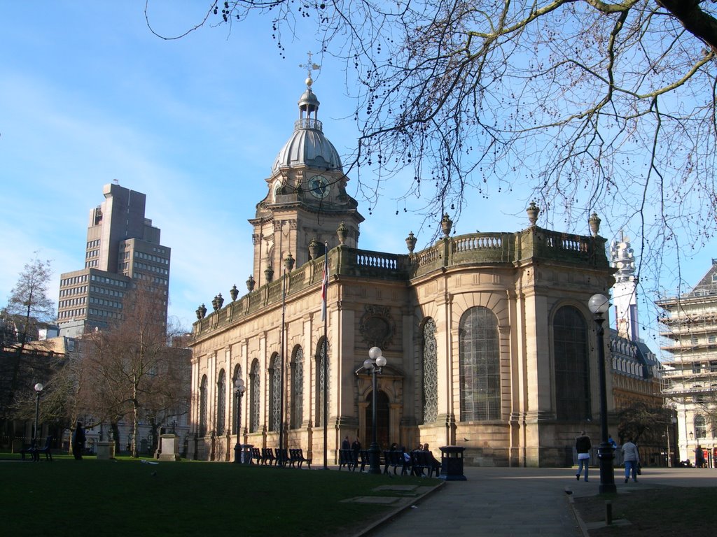 The Cathedral Church of St. Philip by Steve. Redditch. UK