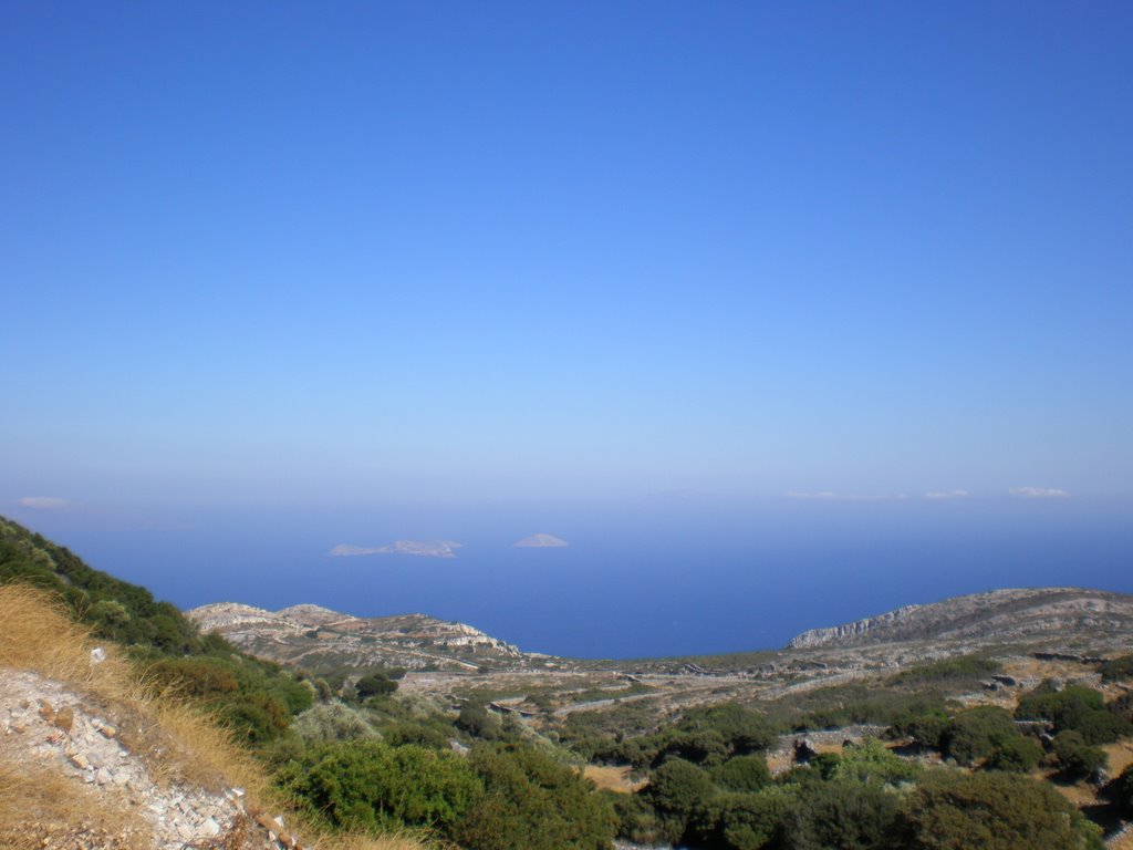 View from the monastery '' Panagia Argokiliotisa '', Naxos! by ioannis!