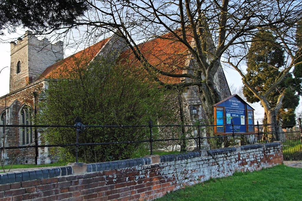 All Saints Church, Fordham, Colchester, Essex, Mar 2012 by keithb