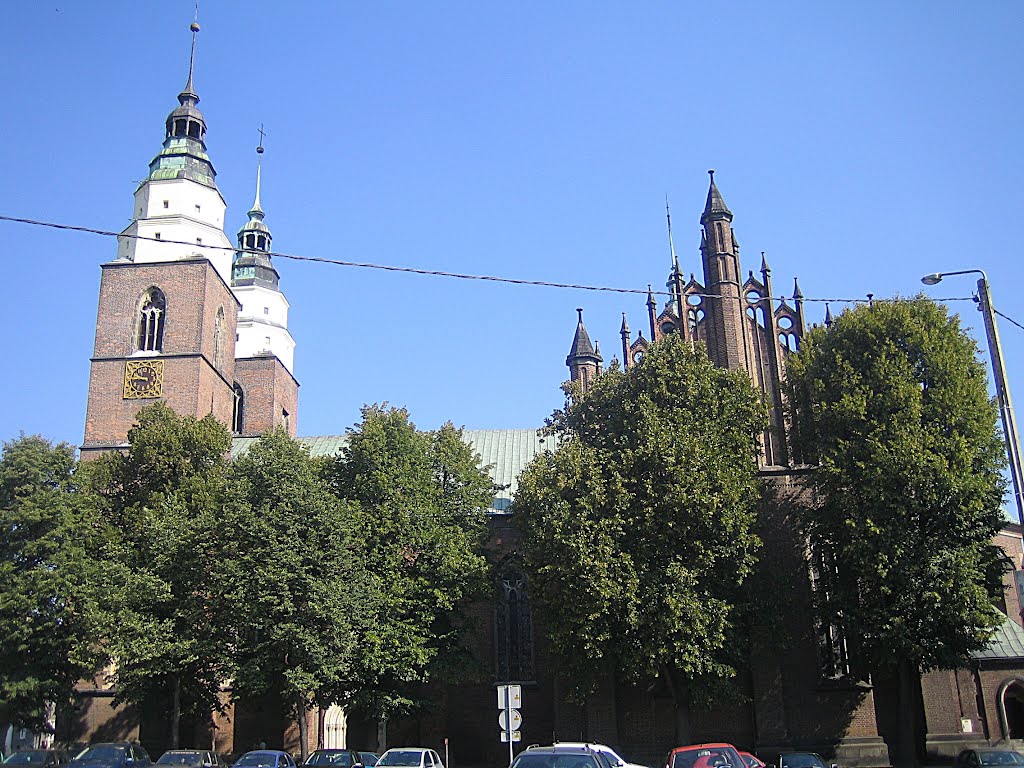 Kirche Maria Geburt in Leobschütz by gertrud