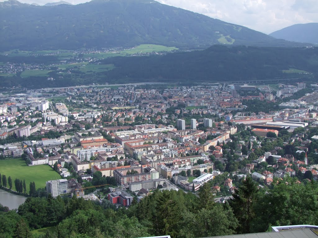 Picturesque view of Innsbruck by Anne Fiteni