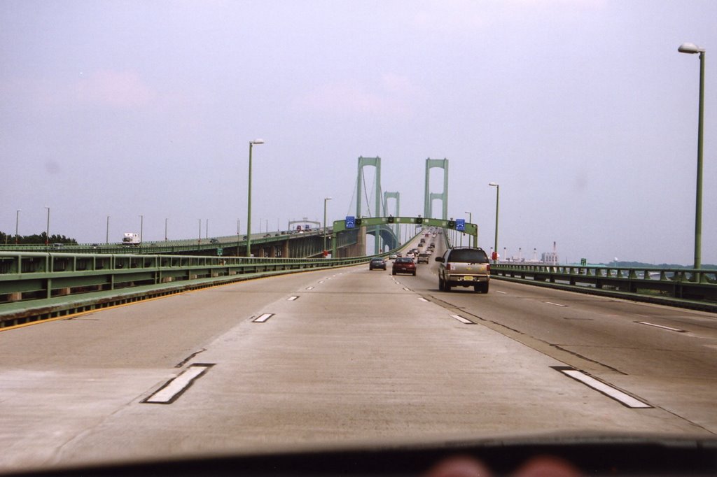 I-295, Delaware Memorial Bridge by Michael Schmieder