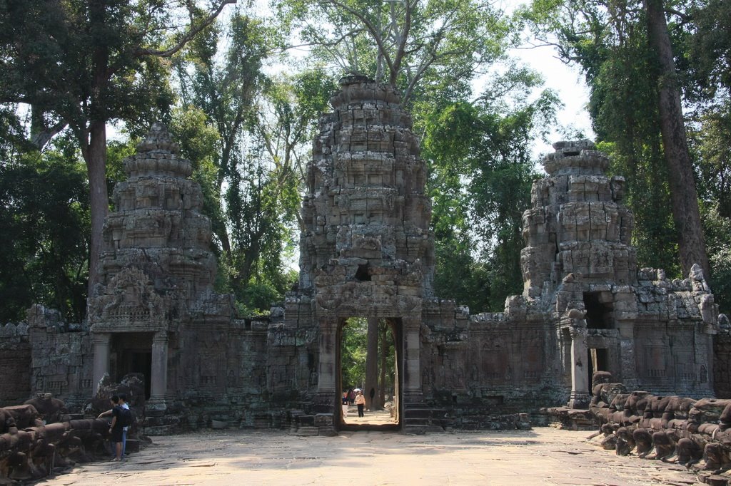 圣剑寺(Preah Khan)-北门 by Lixin Wang