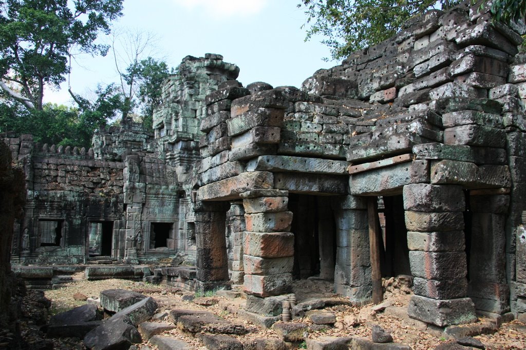 圣剑寺(Preah Khan)-5 by Lixin Wang