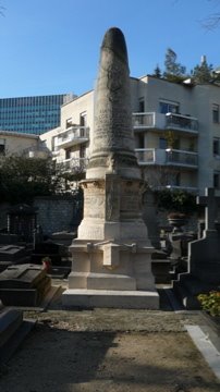 Monument funéraire au cimetière du Montparnasse by zagreus