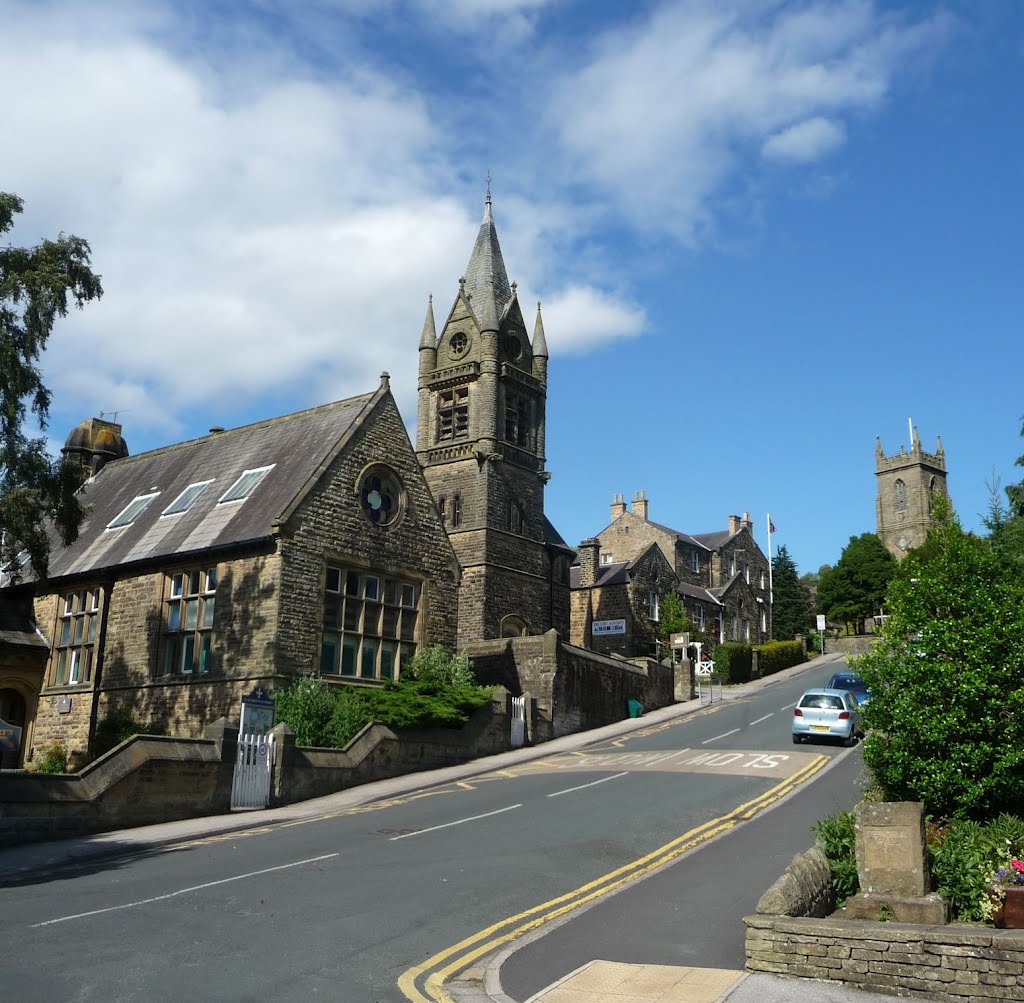 St Cuthbert's church and Niddderdale Museum by Immanuel Giel