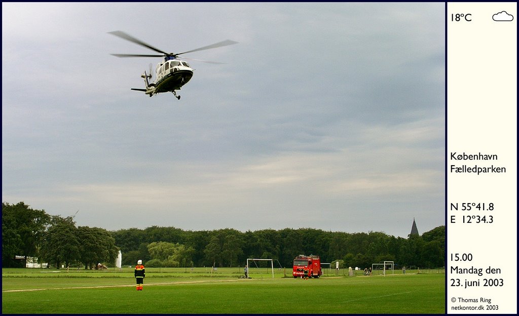 Helicopter landing by thomasring