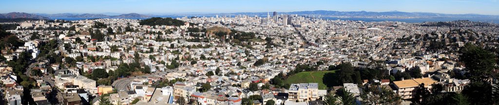 San Francisco from Twin Peaks [ 2 ] by T.Neychev