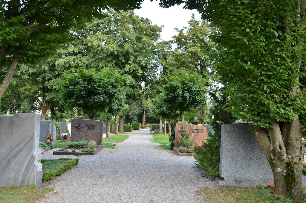 Friedhof, Gersthofen, Bayern, August 2012 by PETEGE