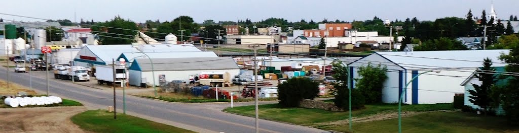 View of Melville from the Viterra Mill by gbrojges