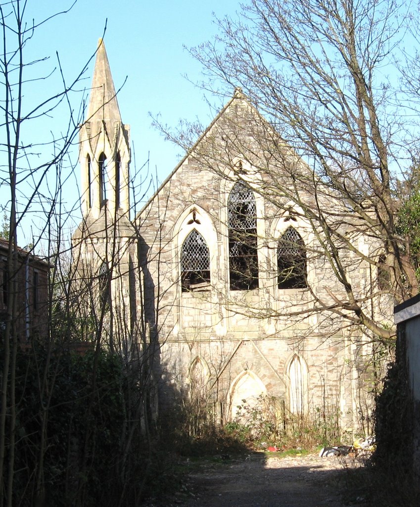 Whitfield Tabernacle, Kingswood. (Derelict) 1851. by Bob&Anne Powell