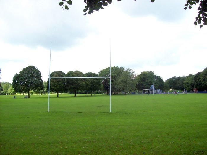 Rugby field by sport in touch UK