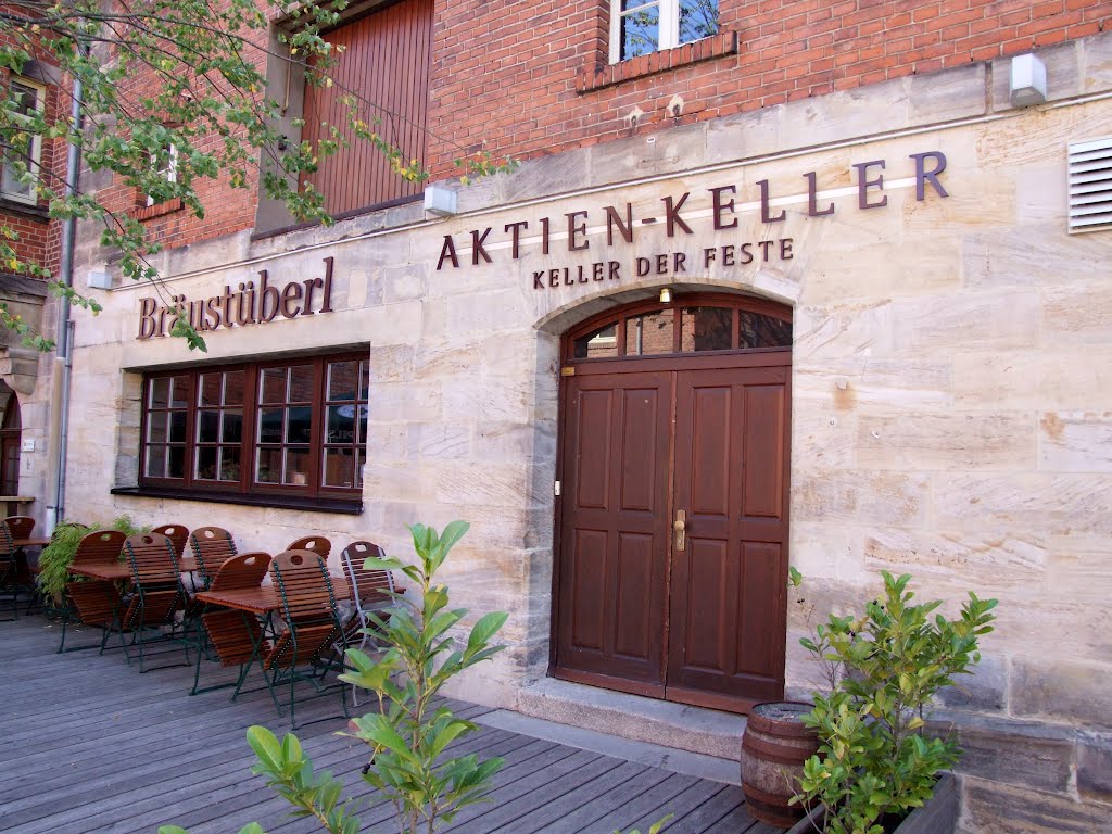 Eingang Katakomben Aktienbrauerei by garteneidechse