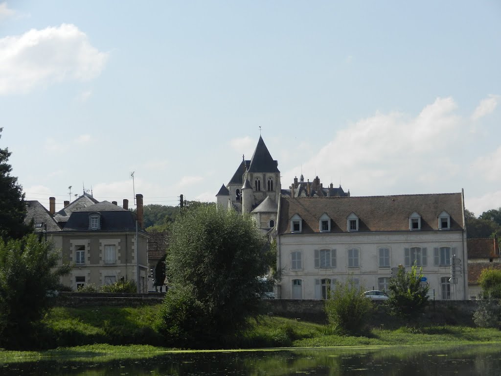 Saint aignan vu du bateau by -goldandblue- jm et fabienne.devergnies