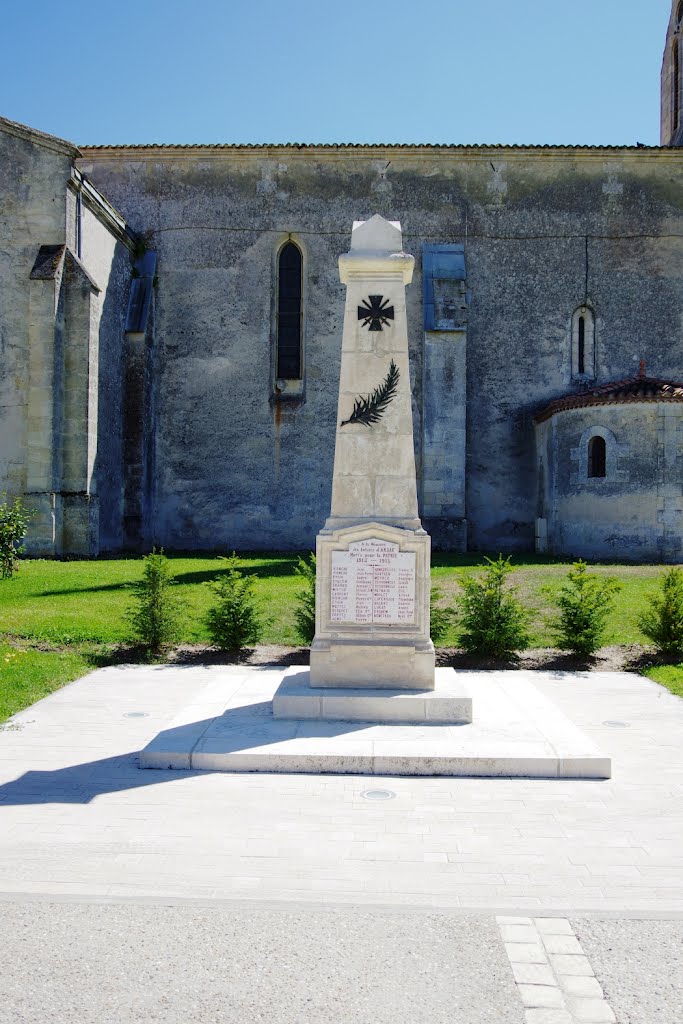 Monument aux Morts d’Arsac by Jean-Paul Dominique BERTIN