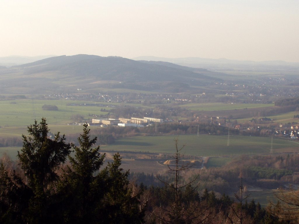 Blick nach Weigsdorf-Köblitz by Torsten Förster