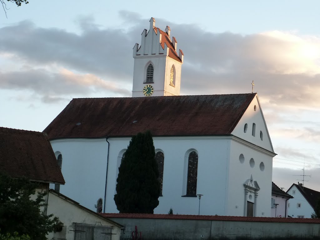 Die Pfarrkirche "Mariä Himmelfahrt" in Kanzach by J. Eichendorf