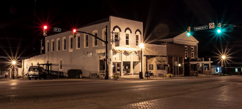 Downtown Danville, Indiana by jasondozier