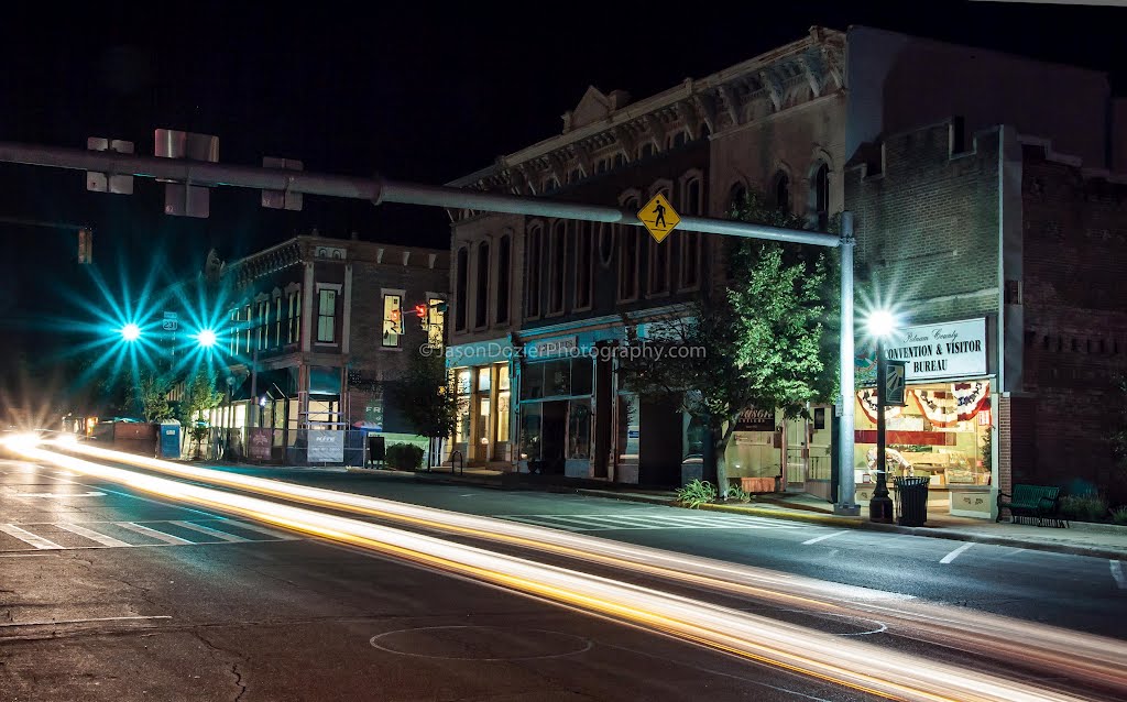 Downtown Greencastle, Indiana by jasondozier