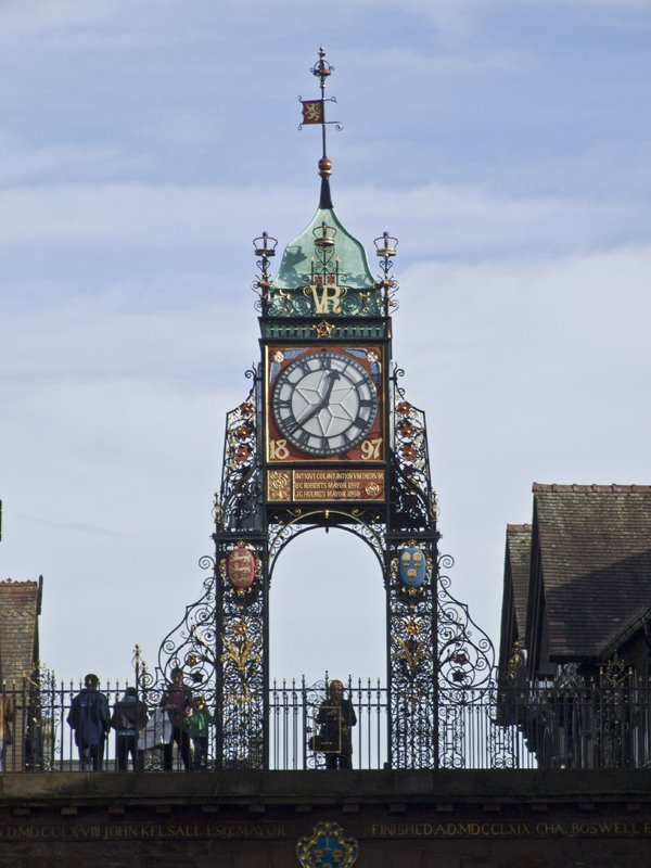 Chester Town Centre by Gordon Bowdery