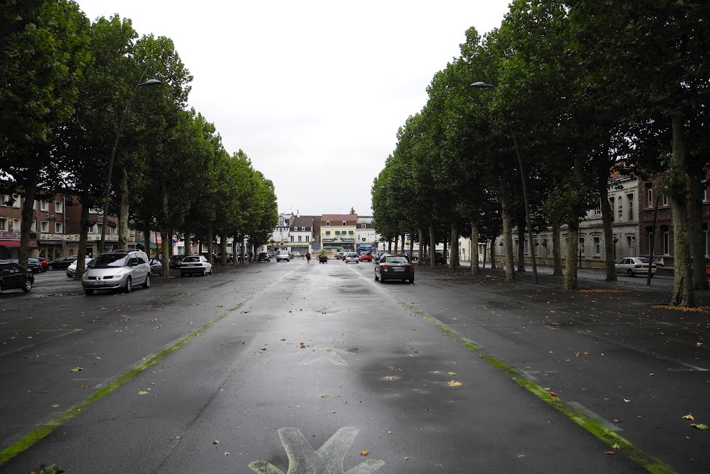 Place d'Anzin arriére de la Mairie by Chahubari