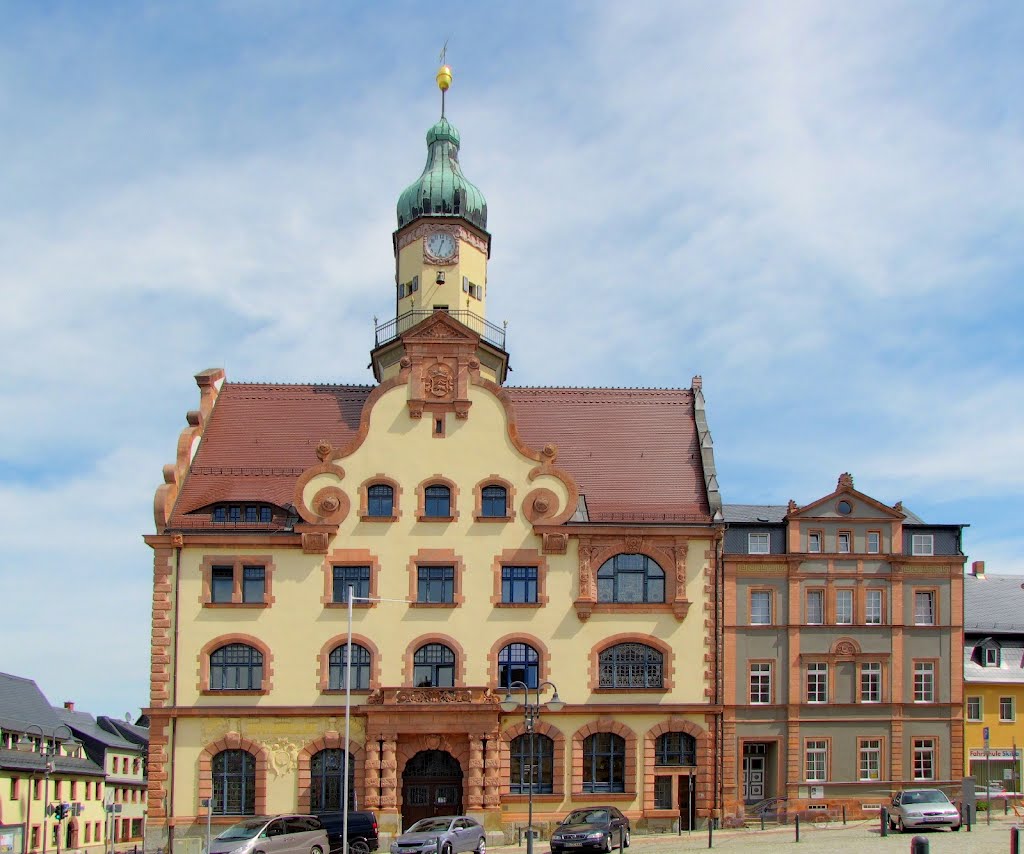 Geringswalde - Rathaus (1905 eingeweiht) by Rudolf Henkel