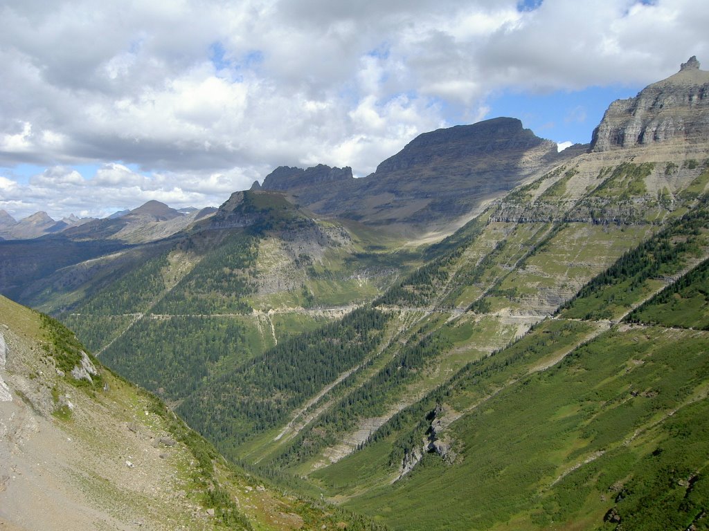 Going-to-the-sun Road by R. Sieben