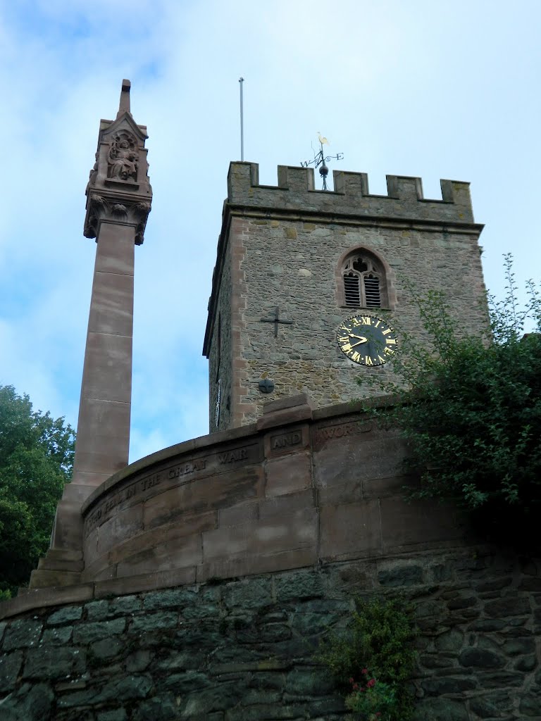 St. Mary's Church, Welshpool by Manoo G