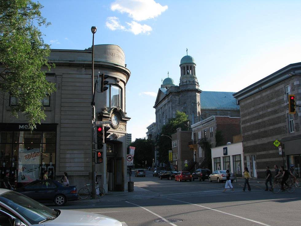 Rue Saint-Denis X Rachel by Cristiano Gougeon