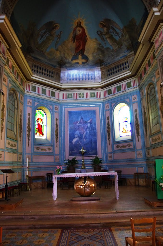 Chœur de l'Église Saint Martin de Blanquefort by Jean-Paul Dominique BERTIN