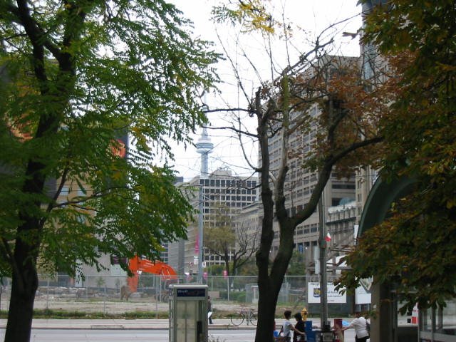 Toronto Canada CN tower from University Av by ivanmonterrey