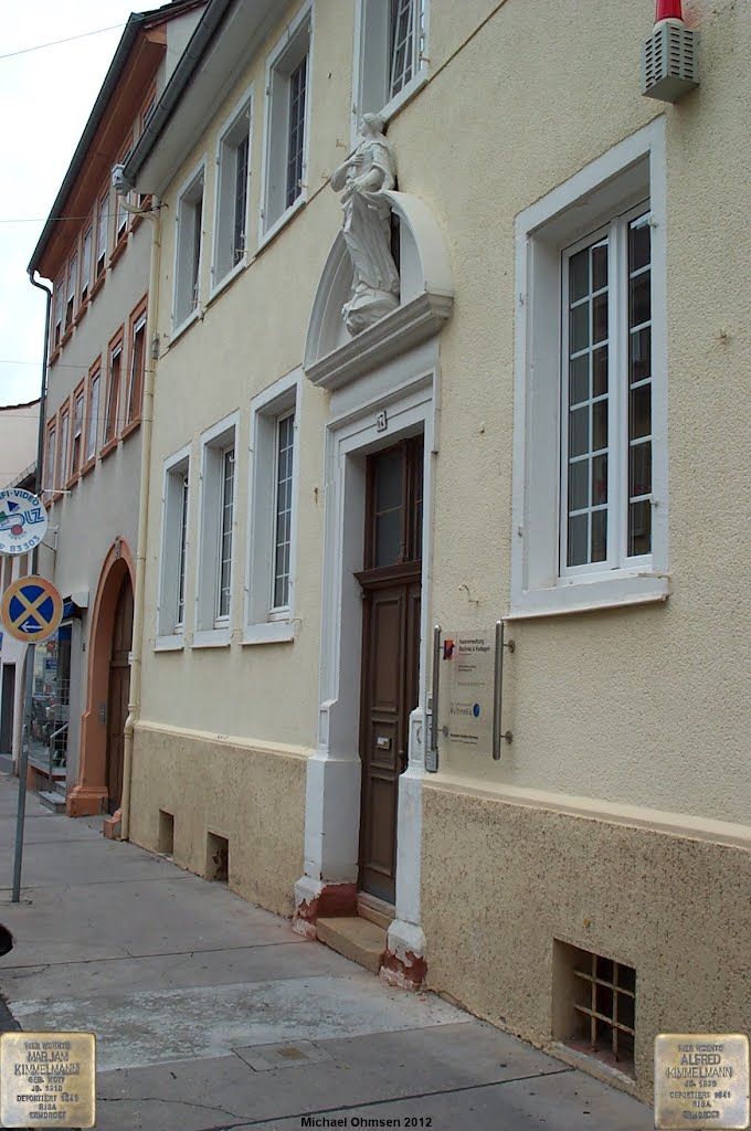 Stolpersteine / Stumbling blocks in Landau (Pfalz) by Michael Ohmsen