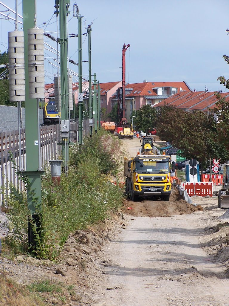 Grünäcker, eine Stützmauer wird hier gebaut ? by © aurora-borealis