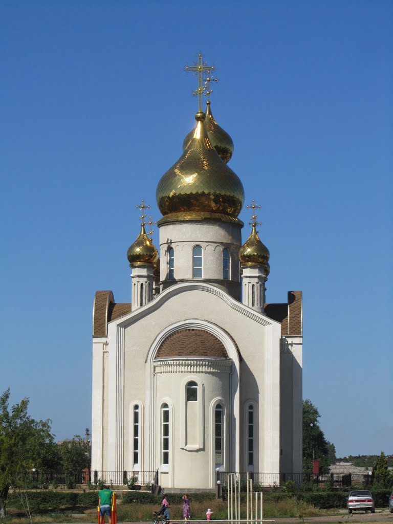 Temple of St. Dmitry of Rostov. Rostov-on-Don / Храм Святого Дмитрия Ростовского. Ростов-на-Дону by Valentine Verchenko