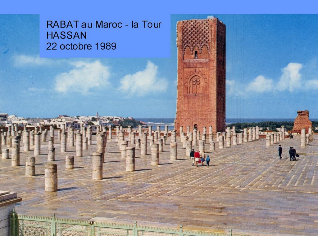 Tour HASSAN à RABAT (Maroc) by LE QUELLEC