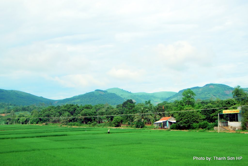 Phong cảnh ven đường Hồ Chí Minh, đoạn qua huyện Thạch Thành, Thanh Hóa by Nguyễn Thanh Sơn