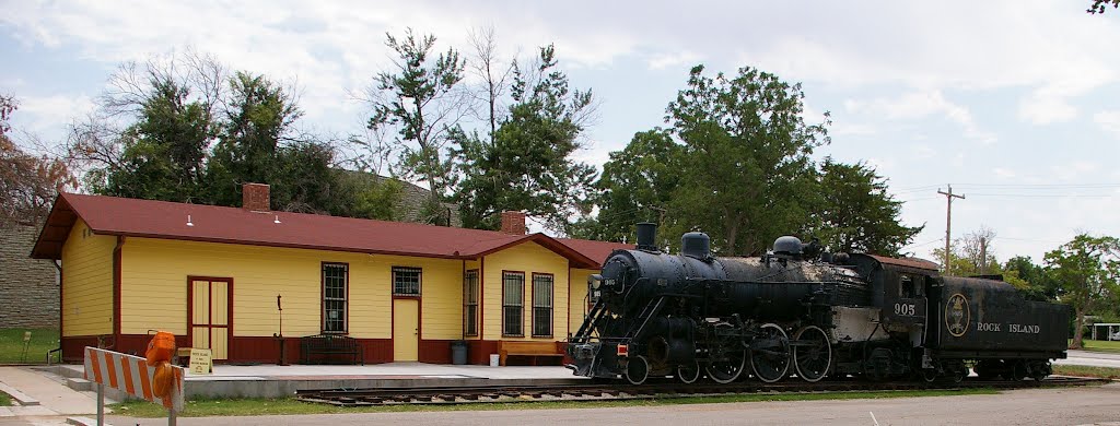 The Rock Island 905 Railroad Museum, Fuqua Park, Duncan, Oklahoma by blakelylaw