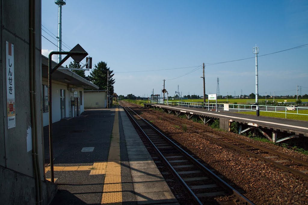 新関駅（しんぜきえき）　JR磐越西線　新潟市秋葉区 by nyanta2030