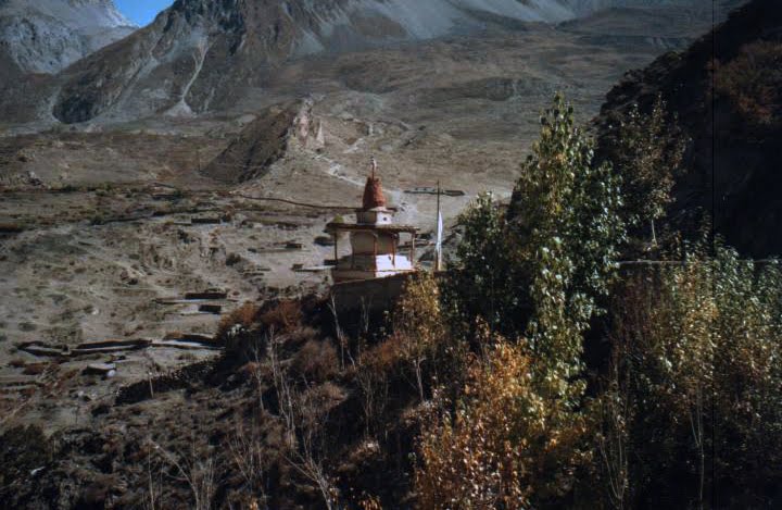 Big Chorten in Jharkot by Marco Carnelli