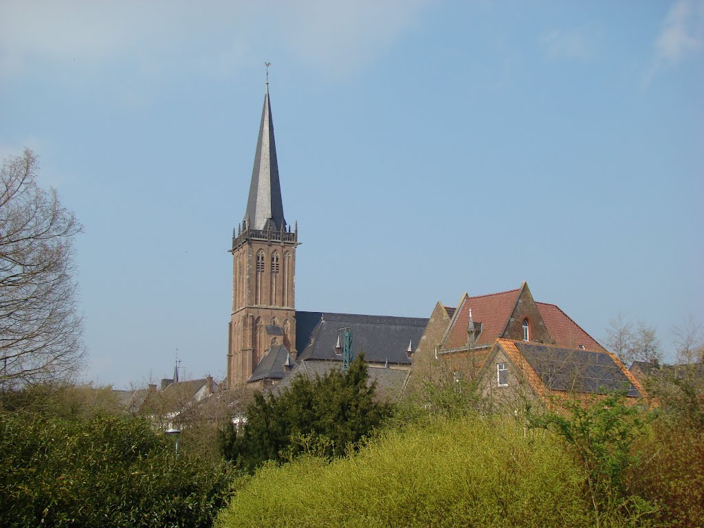 Kalkar (Die spätgotische St. Nicolai-Kirche von 1450.) April 2012 by DortmundWestfalica