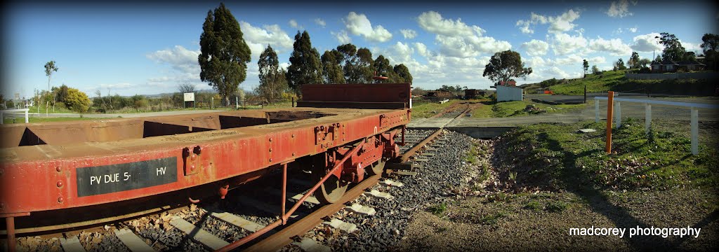 Yarra Glen railyard by madcorey