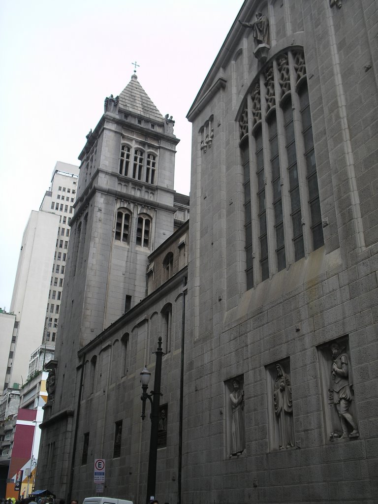 Mosteiro São Bento Visto Pela Rua Florencio de Abreu - São Paulo - Brasil by Marcelo Parise Petazoni (Brasil)